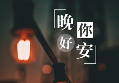 女生说晚安怎么回复？